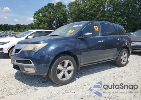 2011 Acura Mdx Technology z USA, uszkodzony, nr VIN 2HNYD2H43BH550909